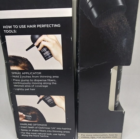 Toppik Hair Fibers Light Brown & Applicator LOT - Picture 4 of 5